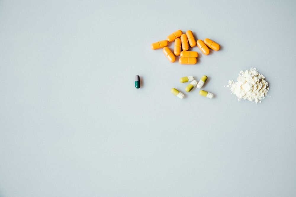 variety of medication capsules